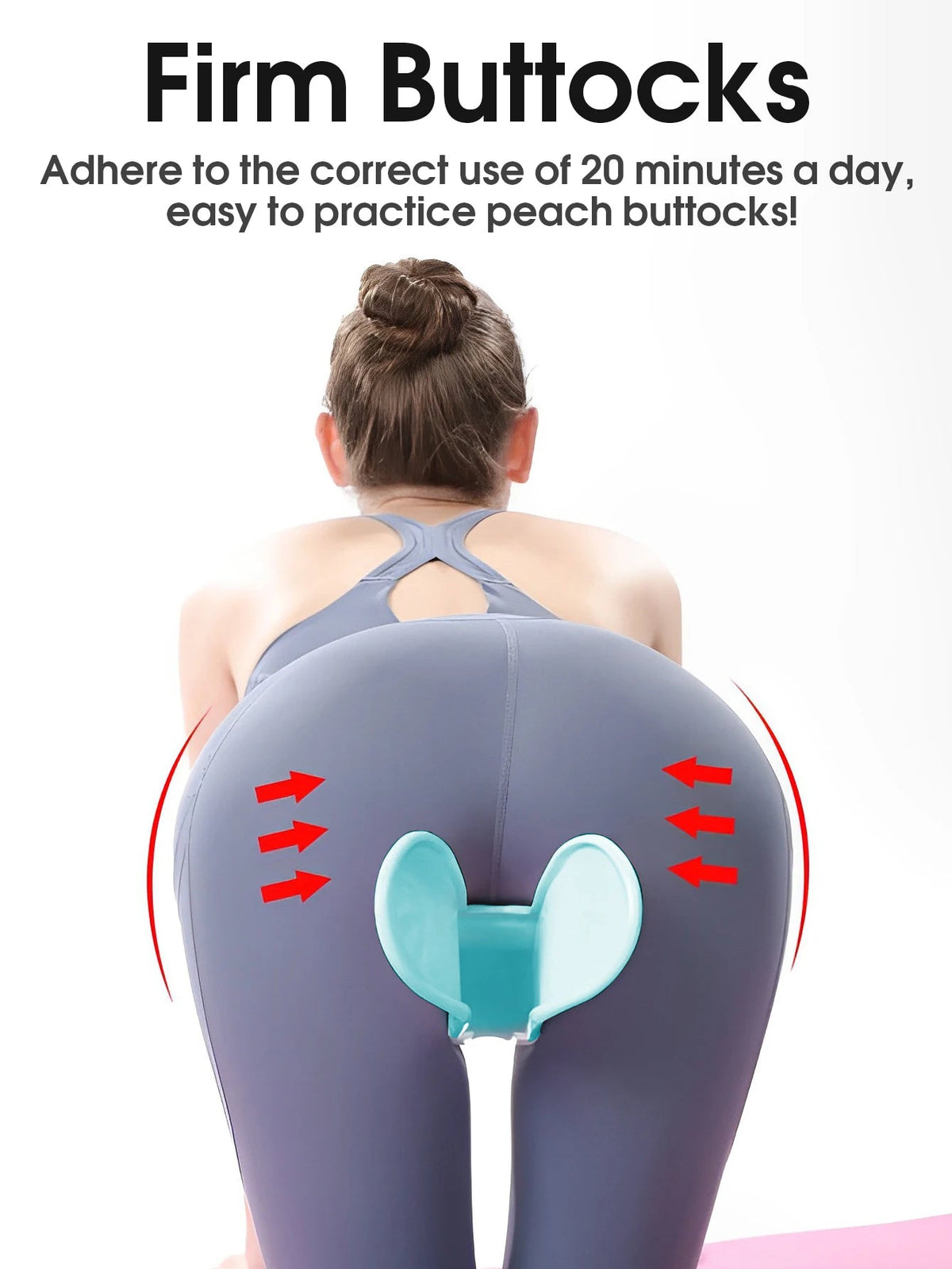Hip Trainer Pelvic Floor Strengthening Device Muscle Medial Exerciser Hips Muscle&Inner Thigh Trainer Correction Buttocks Healthy supplements