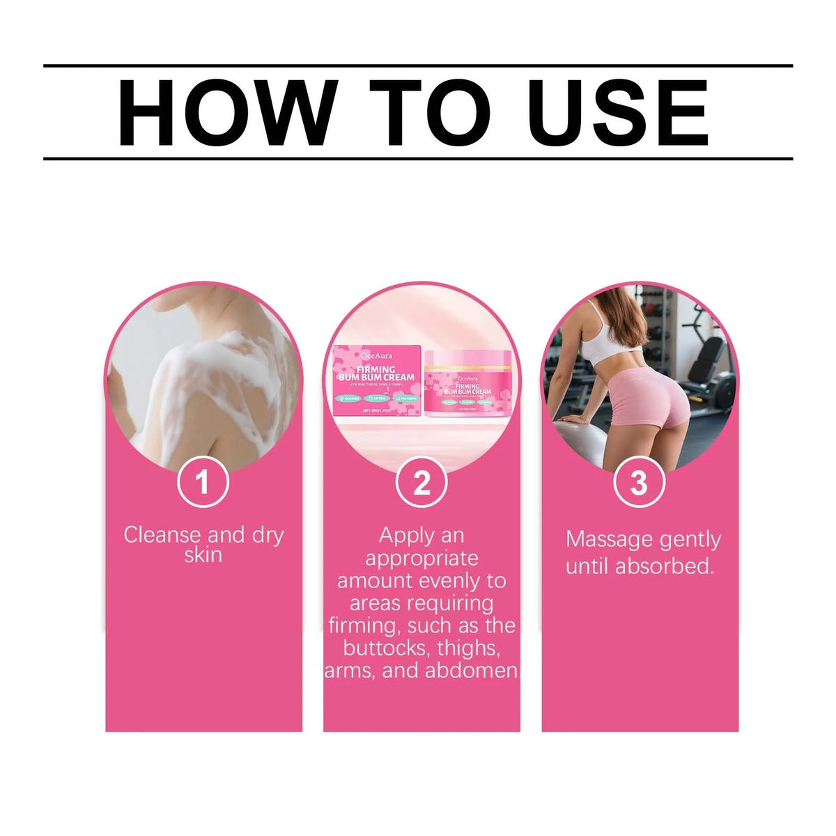 Buttock Enlargement Cream Improve Sagging Lifting Shaping Plumping Tightening Smoothing Moisturizing Sexy Body Hip Enhance Cream Healthy supplements