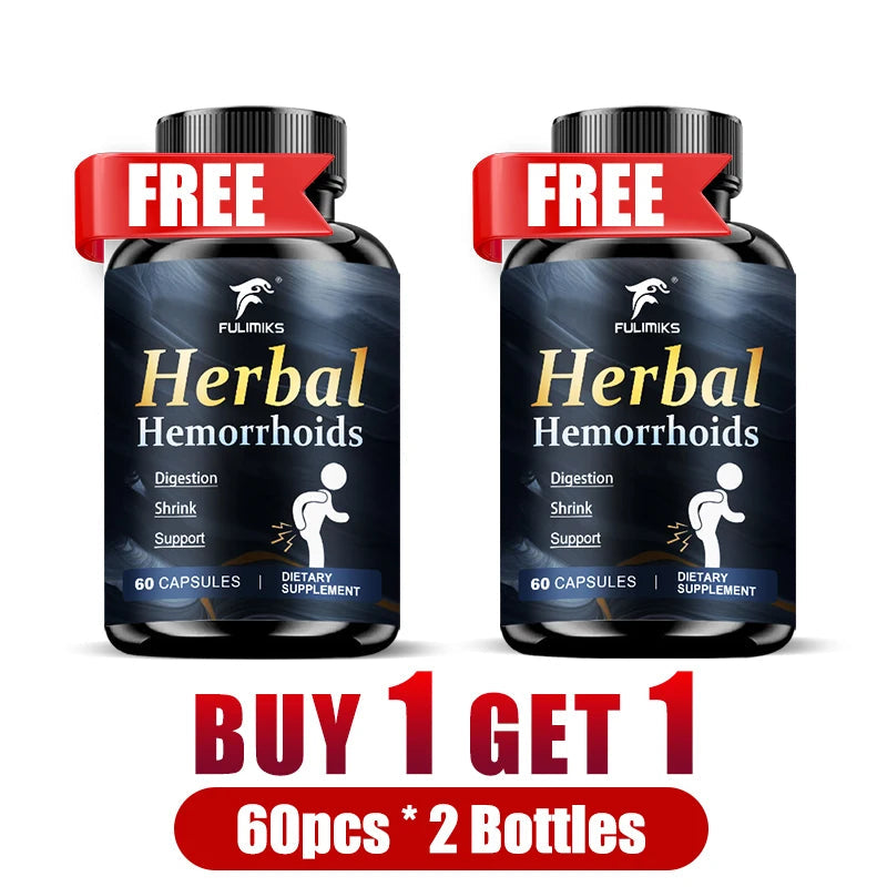 Buy 2 Get 2 Free! High-quality Hem Supplements Capsules, with Ginger Root, Panax Ginseng Extract, for Immune, Overall Health Healthy supplements