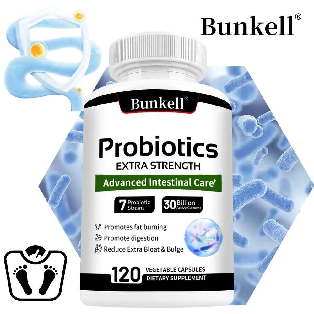 Probiotic Supplement - Helps Burn Fat Metabolism & Promotes Nutrient Digestion and Gut Health for Adult Men&Women