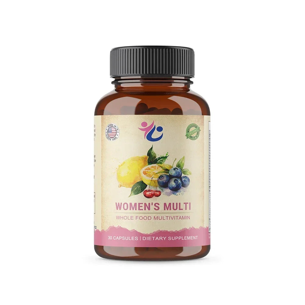 Women’s Multivitamin Capsules with Vitamin A C D E K & Full B Complex, Supports Immunity, Bone, Heart, Skin, Hair & Nails Health Healthy supplements