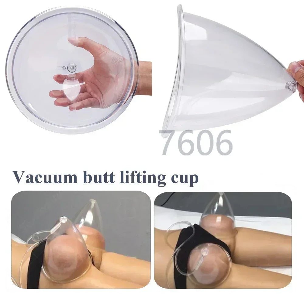 Butt Cup for Buttock  Enlargement Machine 16cm19cm 21cm 1200ml/1500ml/1800ml  Breast Enlargement Suction Hips Lifting Vacuum Cup Healthy supplements