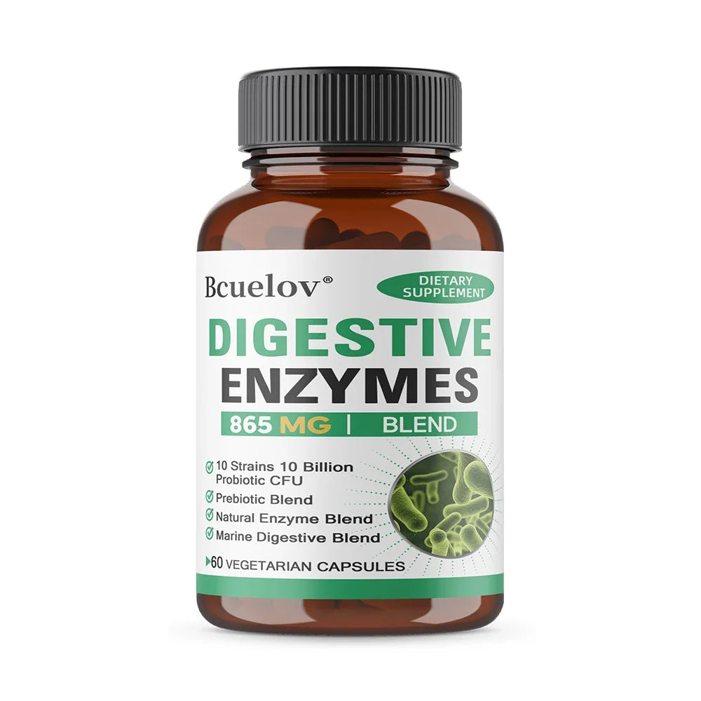 Digestive Enzymes Supplement - Digestion and Intestinal Health for Adults Men and Women, Promotes Nutrient Absorption Healthy supplements