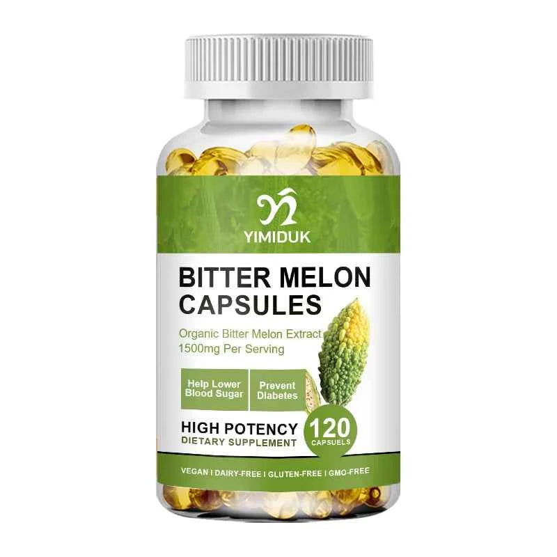 Bitter Melon Extract,  Help Lower Blood Sugar, Supports Weight Management, And Supplement Daily Multivitamins To Burn Fat