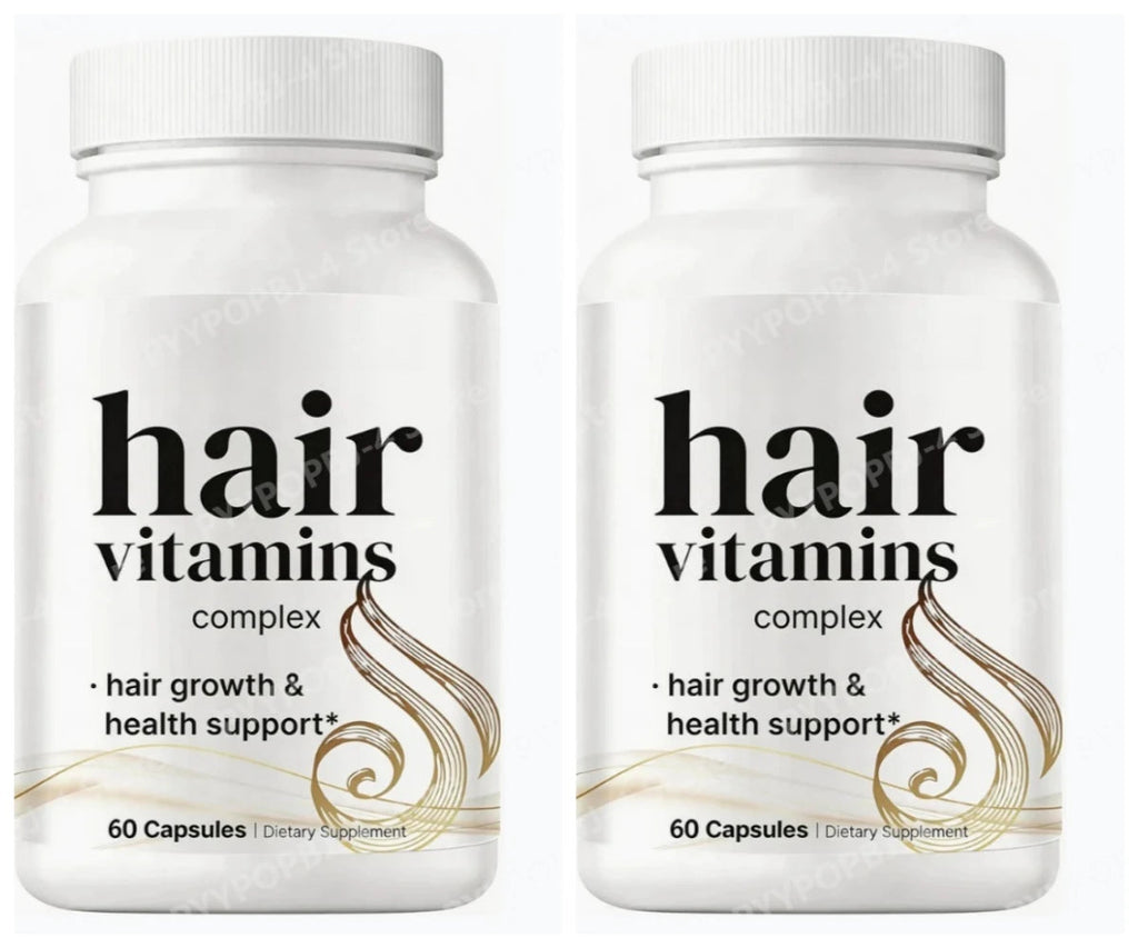 Hair Vitamins Complex Capsules 60 Count Hair Growth Health Support Dietary Supplement with Biotin for Women Men Daily Care Healthy supplements