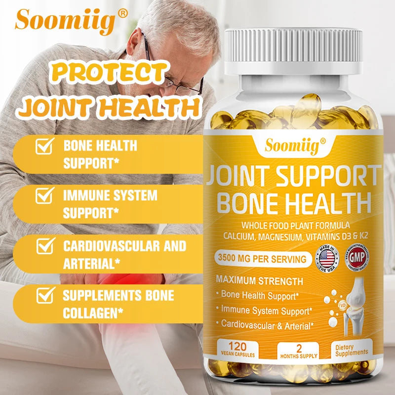 Calcium and Vitamin D3+K2 Supplementation Supports Cardiovascular, Bone and Joint, and Immune System Health for Men and Women Healthy supplements