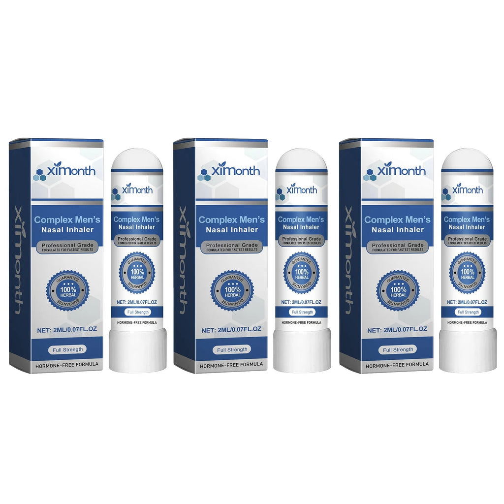 Complex Men's Nasal Inhaler Herbal Hormone-Free Professional Grade Fast-Acting Full Strength Daily Nasal Care Stick For Men Healthy supplements