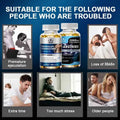 2PCS Men's L-Arginine Endurance Tribulus Terrestris Capsules Male and Female Supplements-Muscle Mass, Endurance and Vitality